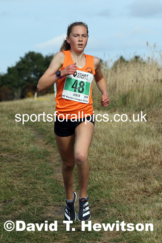 Girls under-15s 2021 North Eastern League, Wrekenton, Low Fell, Gateshead. Photo: David T. Hewitson/Sports for All Pics